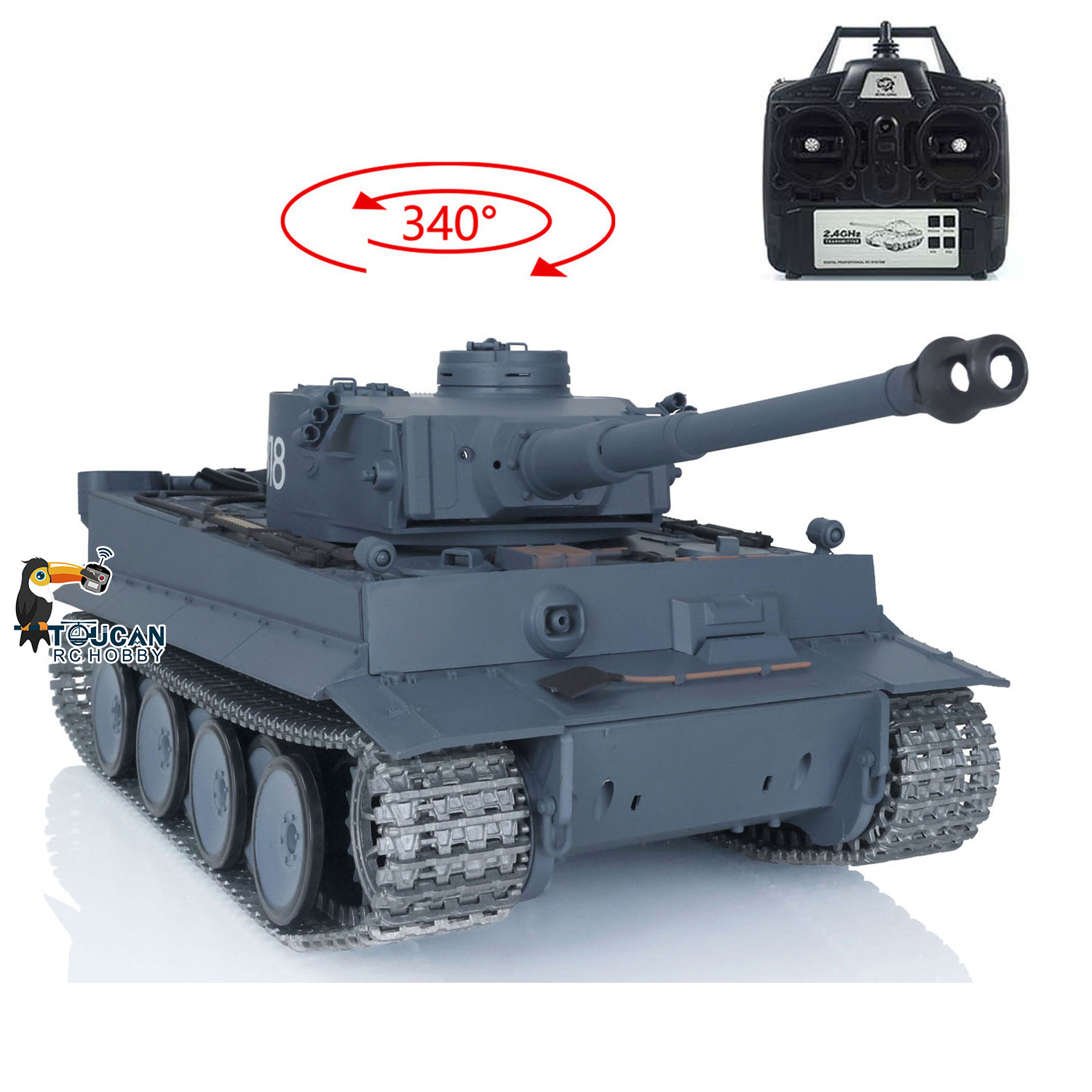 米国製RC戦車3818 Heng Long 1/16スケール - Heng Long Rc Tank 1/16 Upgrade Metal のレビューと価格